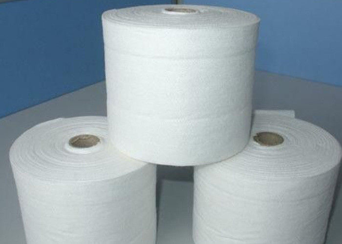 100% Polyester Spunbond Non Woven Rolls 9-200gsm 320cm Max Width