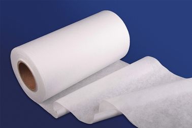 Einfache Art Breite der Weiß-nicht gesponnene Baumwollgewebe-medizinische Vliesstoff-75-2400mm